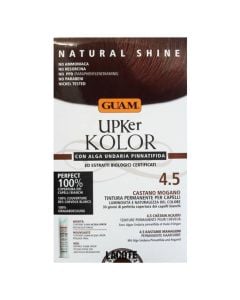 Hair dye, 4.5 Mahogany Brown, Guam UPKer Color