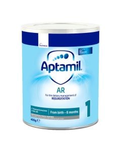 Infant milk formula, to relieve regurgitation symptoms, Milupa Aptamil AR1, 400 g