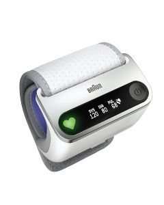 Braun Icheck 7, blood pressure device. in hand
