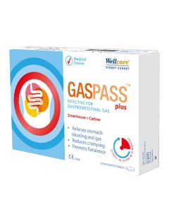 Gaspass plus supplement, effective for gastrointestinal gases