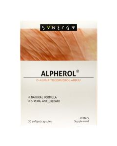 Nutritional supplement with vitamin E, Synergy Alpherol