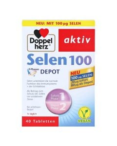 Selenium nutritional supplement, DoppelHerz Selenium