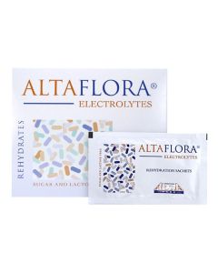 Nutritional supplement with lactobacilli, Altaflora, to regulate the intestinal flora.