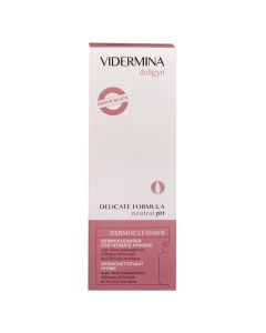 Dermocleanser for intimate hygiene Vidermina Deligyn, with a neutral pH level, with Aloe barbadensis, Althaea officinalis, Arnica montana.