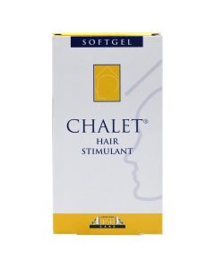 Nutritional supplement with Omega 3-6-9, Xhalet Hair Stimulant, in the form of softgel capsules