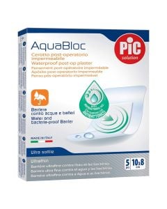 Aqua Bloc Sterile plaster 10 X 8 X 5 pieces