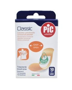 Classic, Pic Solution, universal plaster. 10 pcs large.