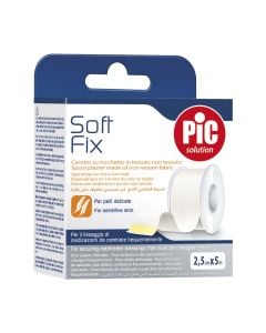 Soft Fix 2.5 Cm X 5 M, Spool Plaster.