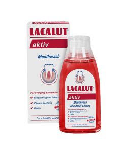 Mouthwash solution, Lacalut Active, 300 ml