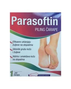 Parasoftin Socks Peeling For Intensive Foot Care.