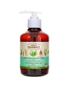 Facial cleanser, Green Pharmacy, for dry and sensitive skin