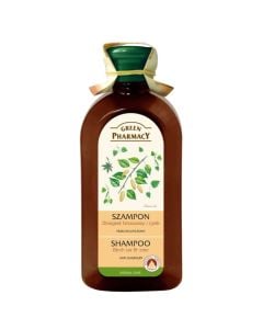 Anti-dandruff shampoo for hair, with birch tar and zinc, Green Pharmacy