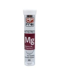 Nutritional supplement that acts against daily stress, Swiss Energy, AntiStress Magnesium + B6, 30 capsules