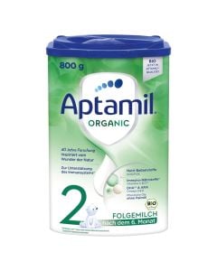 Milk formula for babies, Aptamil Organic 1, 800 gr