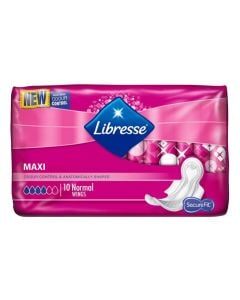 Hygienic wipes, Libresse, Ultra Thin Normal, 10 pieces