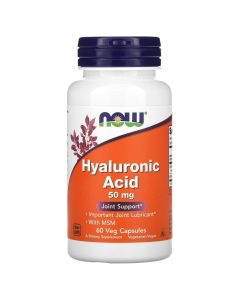 HYALURONIC ACID 50MG +MSM 60 V