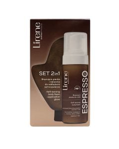 SELF-TANNING FOAM ESPRESSO+GLOVE  150 ML