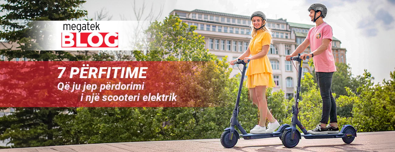 7 përfitime që ju jep përdorimi i një scooteri elektrik